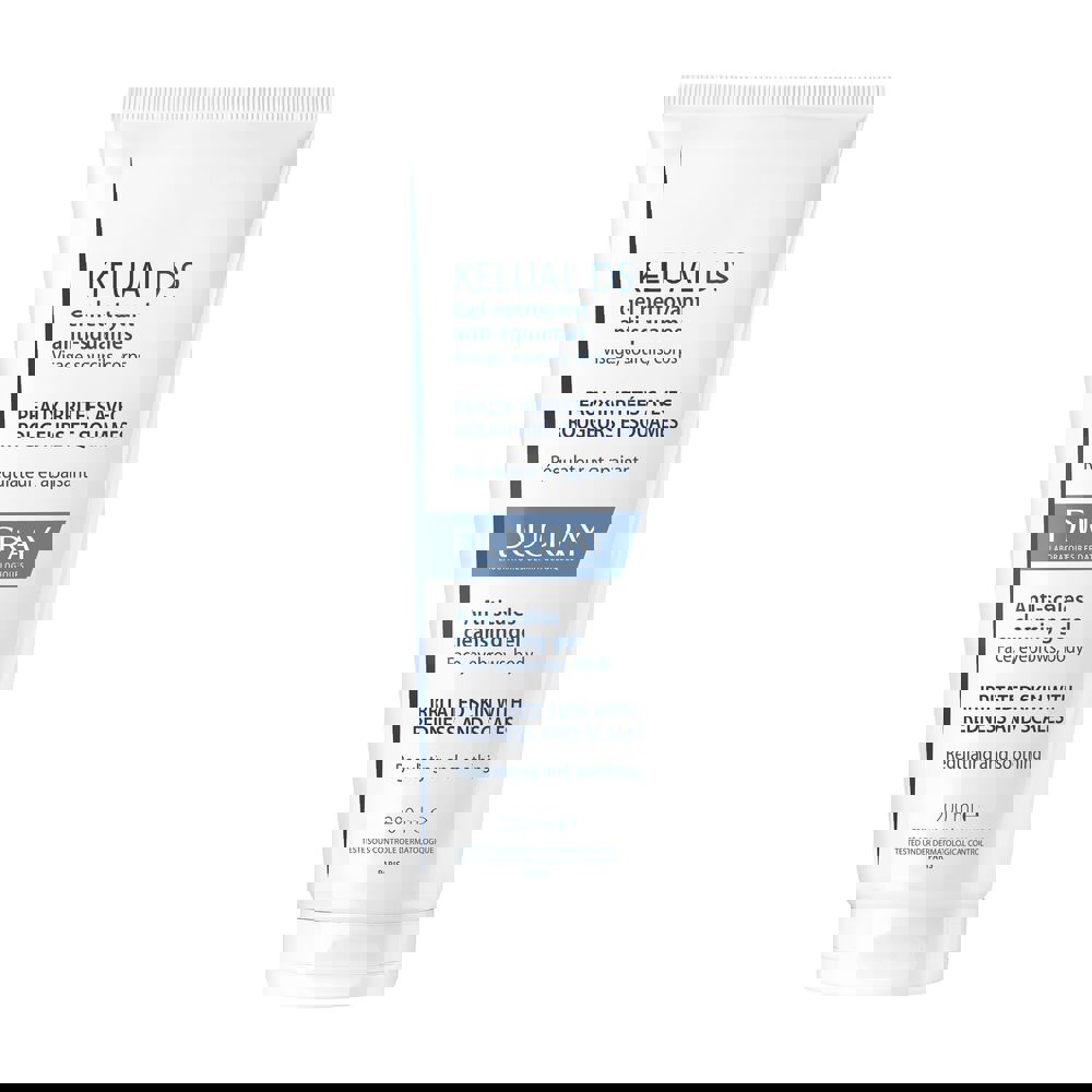DUCRAY : KELUAL DS facial cleansing gel for irritated skin 200 ml