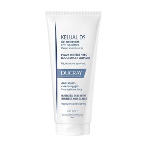 DUCRAY : KELUAL DS facial cleansing gel for irritated skin 200 ml