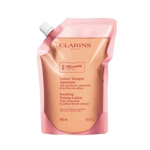 CLARINS : Comforting TONIC LOTION for sensitive and very dry skin recharge 400 ml