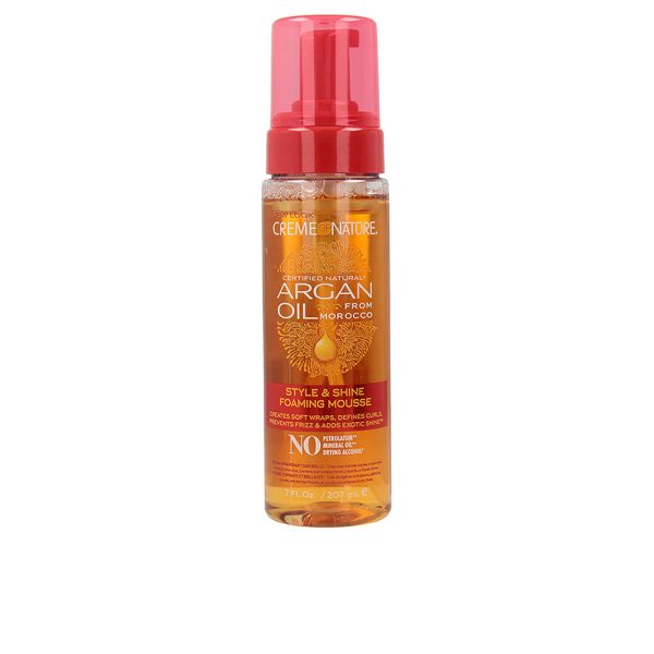 CREME OF NATURE : ARGAN OIL mousse 207 ml