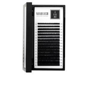 NANOLASH : VOLUME LASHES false eyelashes 0.05 D #6-13 mm 1 u