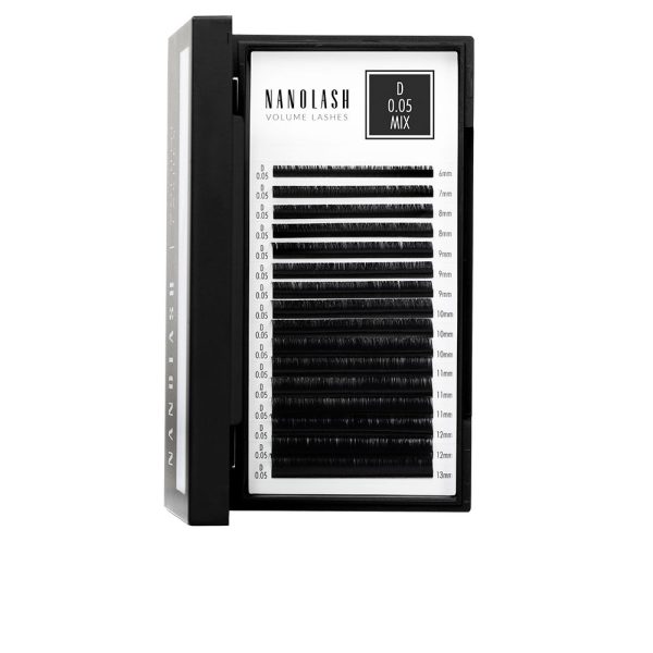 NANOLASH : VOLUME LASHES false eyelashes 0.05 D #6-13 mm 1 u