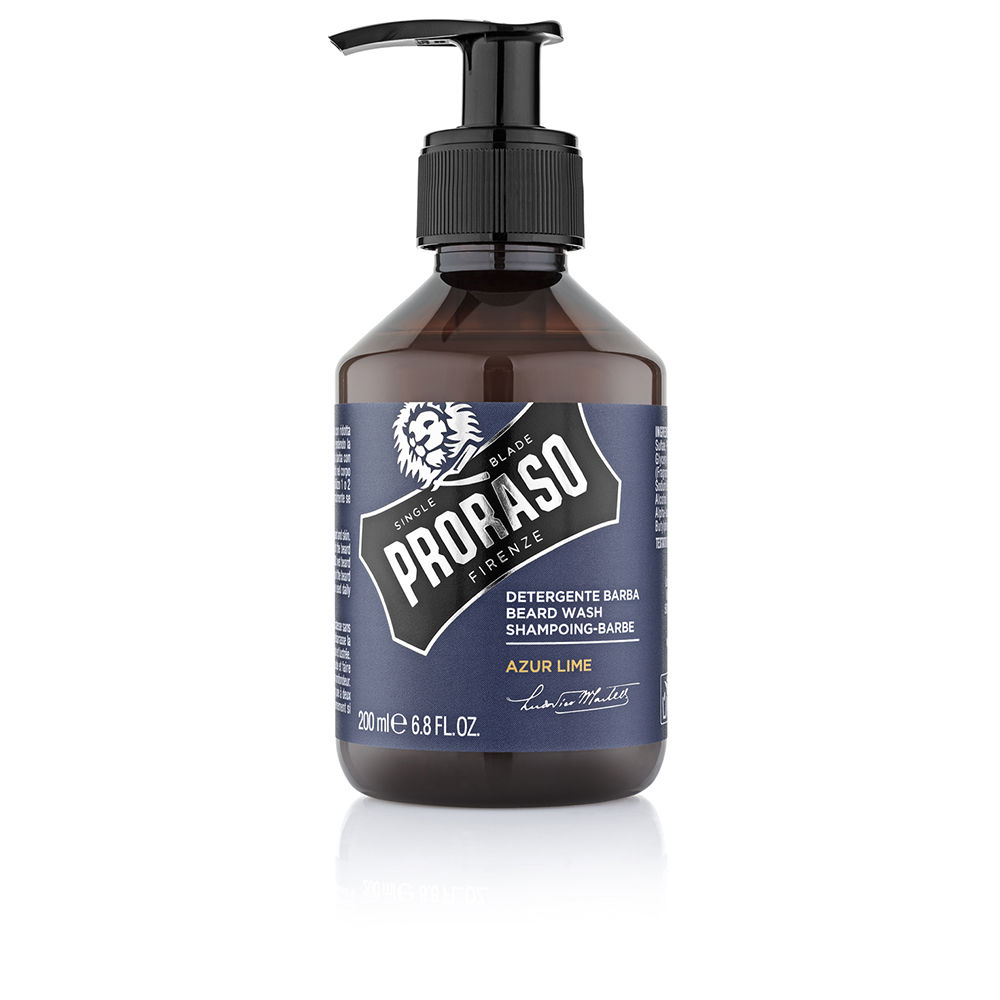 PRORASO : BLUE champú para barba 200 ml