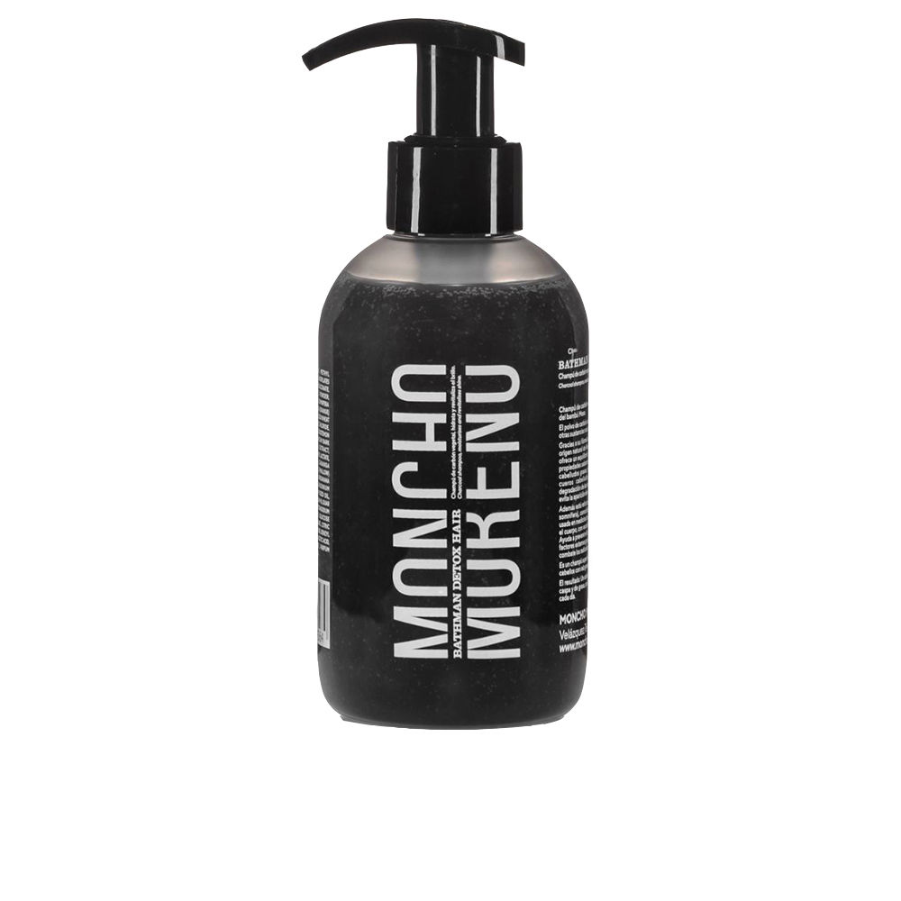 MONCHO MORENO : BATHMAN DETOX HAIR charcoal shampoo 500 ml