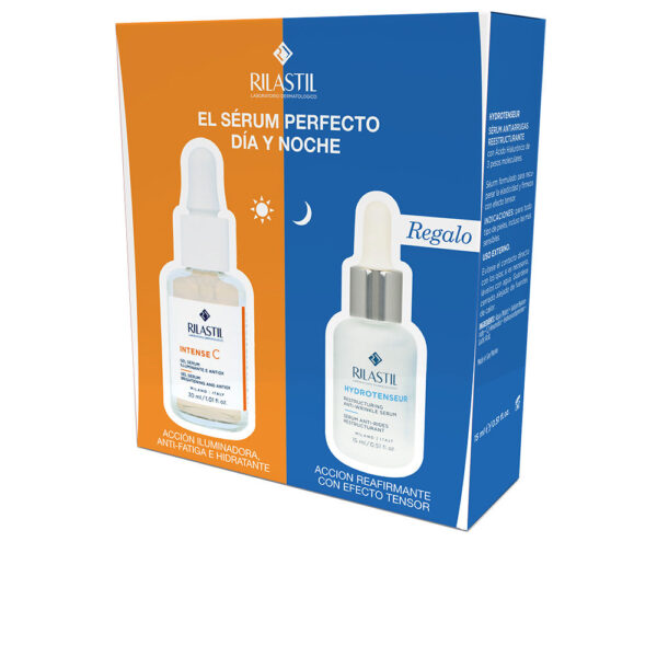 RILASTIL : SÉRUM ILUMINADOR + SÉRUM ANTIARRUGAS ESTUCHE 2 pz