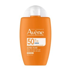AVÈNE : SOLAIRE ULTRA INVISIBLE FLUID sensitive skin SPF50 50 ml