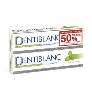 DENTIBLANC : DENTIBLANC EXTRAFRESH WHITENING with mint extract pack 2 x 100 ml
