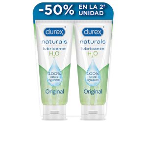 DUREX : NATURALS 100% NATURAL LUBRICANT GEL LOT 2 x 100 ml