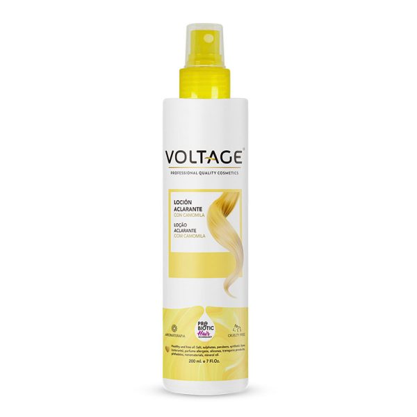VOLTAGE COSMETICS : PREBIOTIC HAIR TECHNOLOGY lightening lotion with chamomile 200 ml