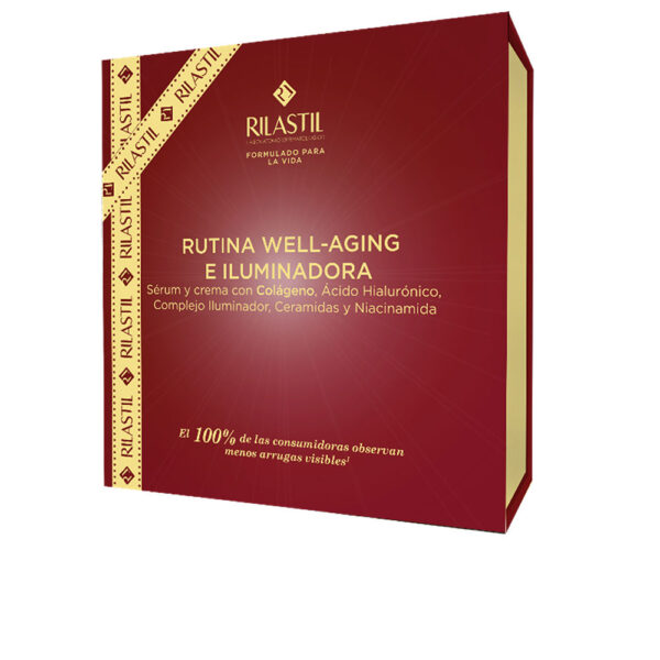 RILASTIL : PROGRESSION (+) RUTINA ANTIARRUGAS Y ILUMINADORA ESTUCHE 2 pz
