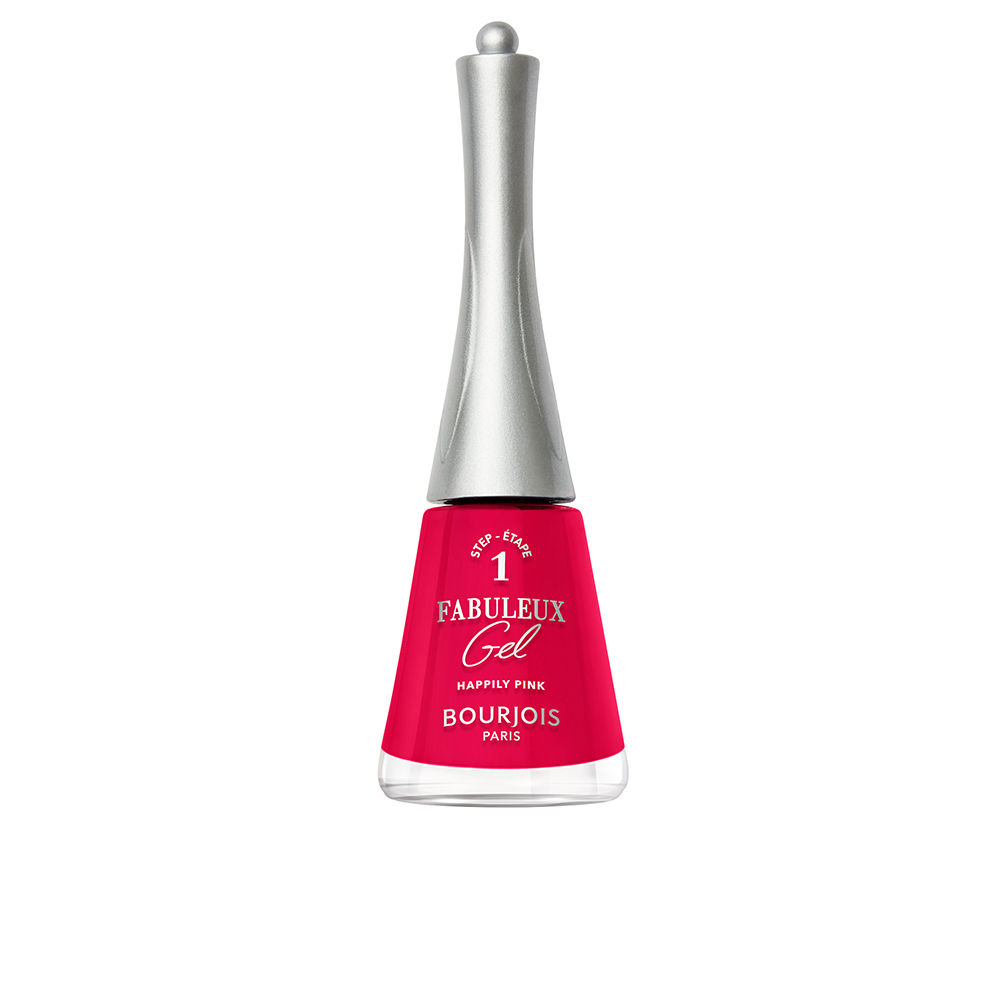 BOURJOIS : FABULEUX gel nail polish #260-happily pink 9 ml