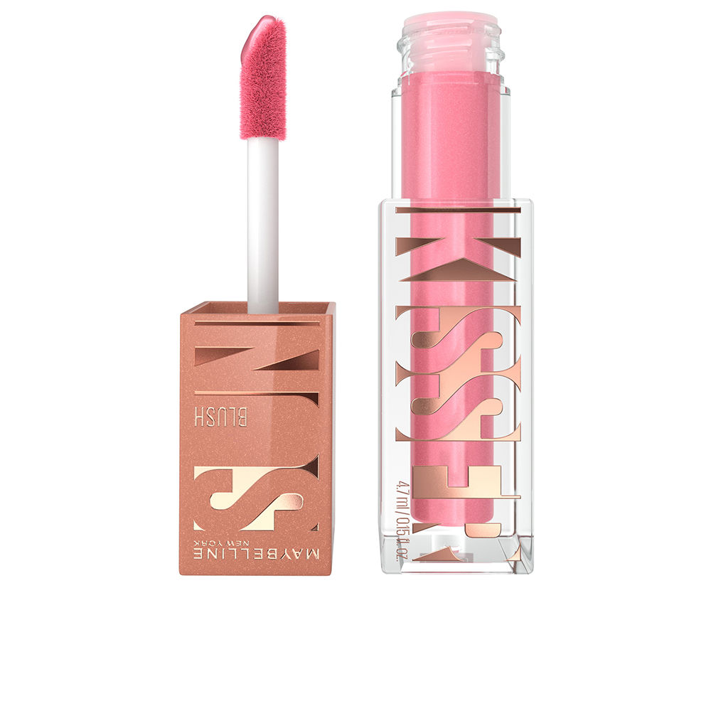 MAYBELLINE : SUNKISSER blush and liquid bronzer #05-blazing blush 4.7 ml