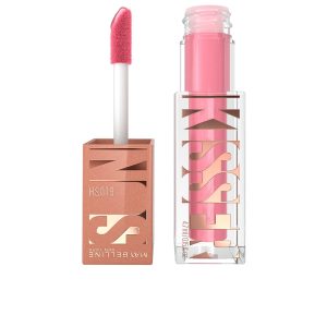 MAYBELLINE : SUNKISSER blush and liquid bronzer #05-blazing blush 4.7 ml