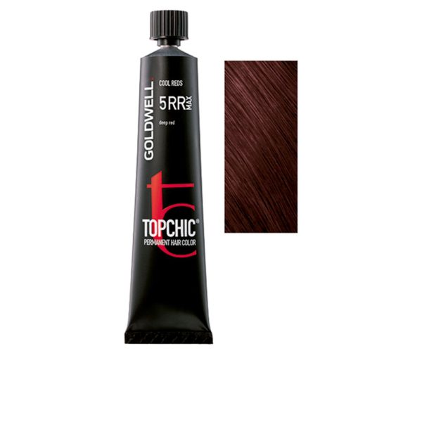 GOLDWELL : TOPCHIC permanent hair color #5RR 60 ml