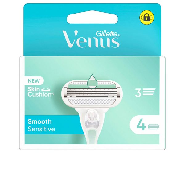 GILLETTE : VENUS SMOOTH SENSITIVE charger 4 refills