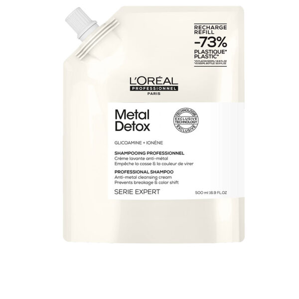 L'ORÉAL PROFESSIONNEL PARIS : METAL DETOX Shampoo for damaged hair refill 500 ml