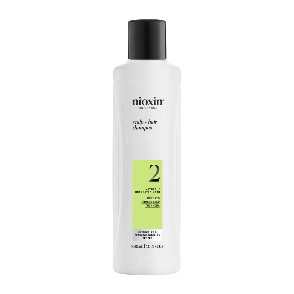 NIOXIN : SYSTEM 2 - Shampoo - Natural Hair with Advanced Weakening 300 ml