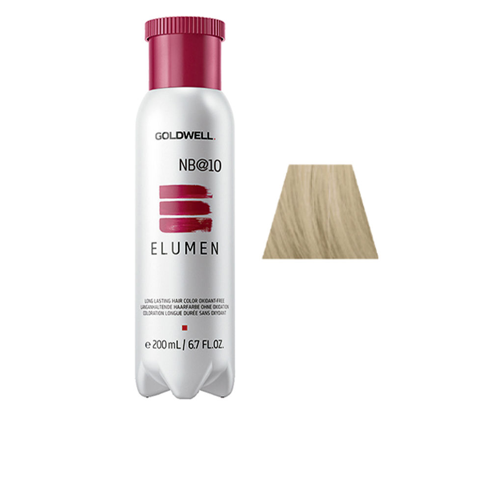 GOLDWELL : ELUMEN long lasting hair color oxidant free #NB@10 200 ml