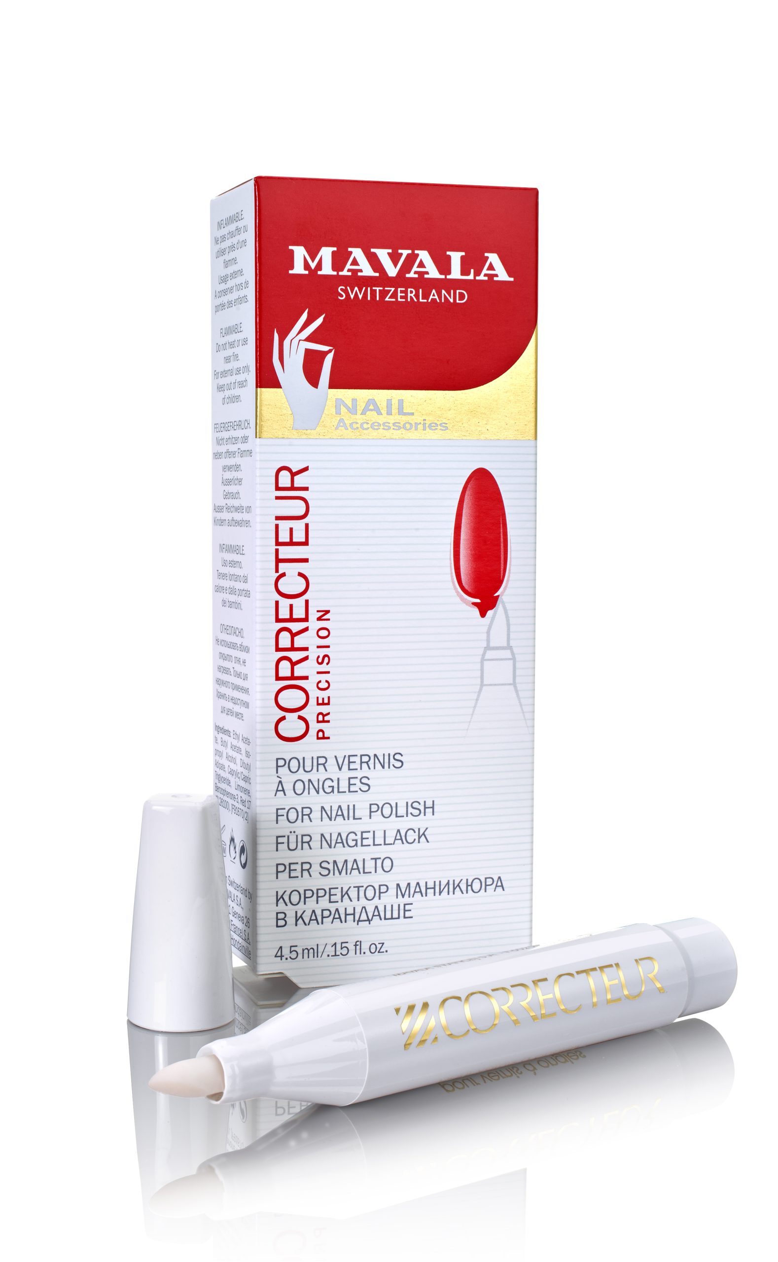 MAVALA : CORRECTEUR para esmalte de uñas 4,5 ml