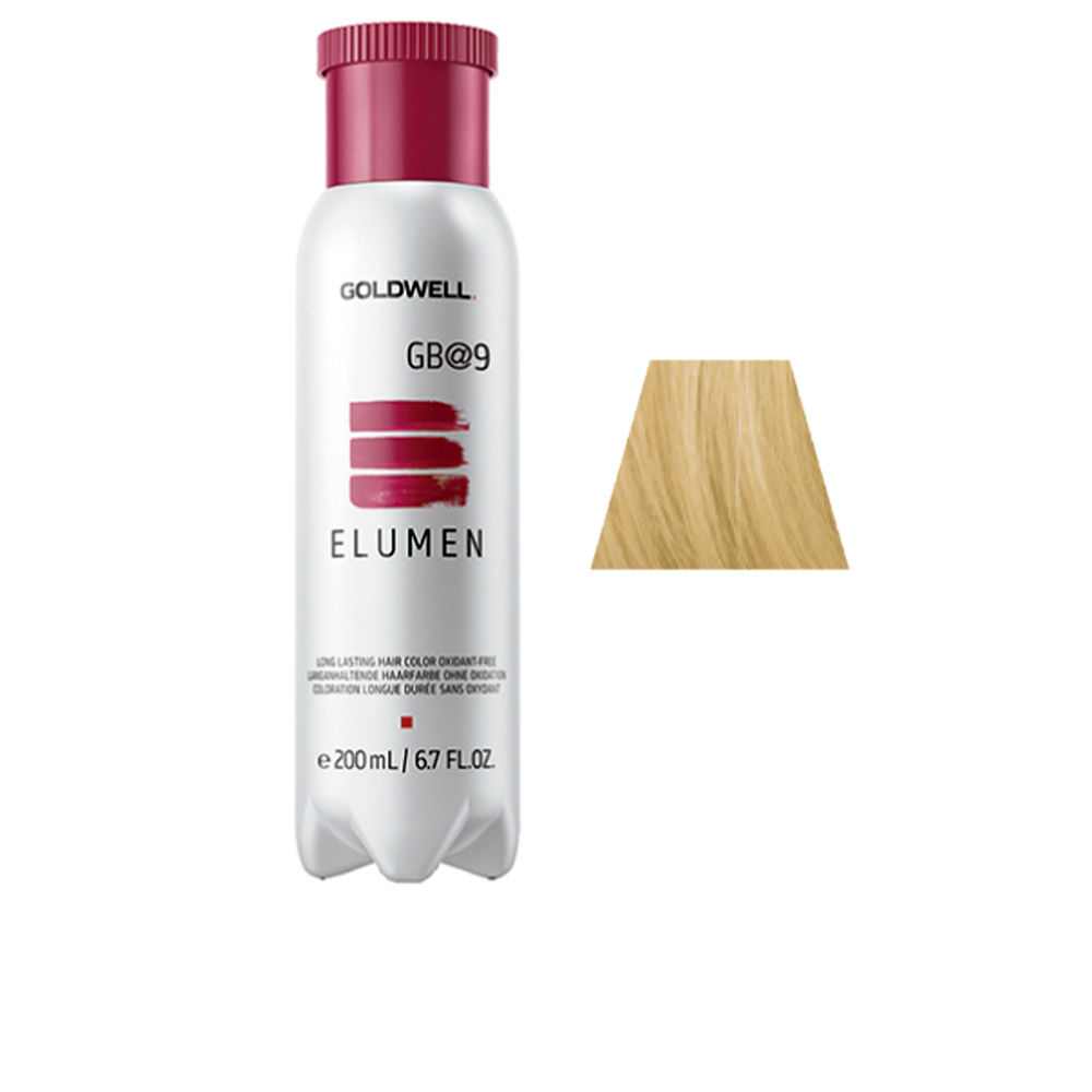 GOLDWELL : ELUMEN long lasting hair color oxidant free #GB@9 200 ml