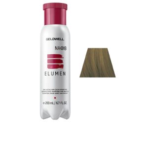 GOLDWELL : ELUMEN long lasting hair color oxidant free #NA@8 200 ml