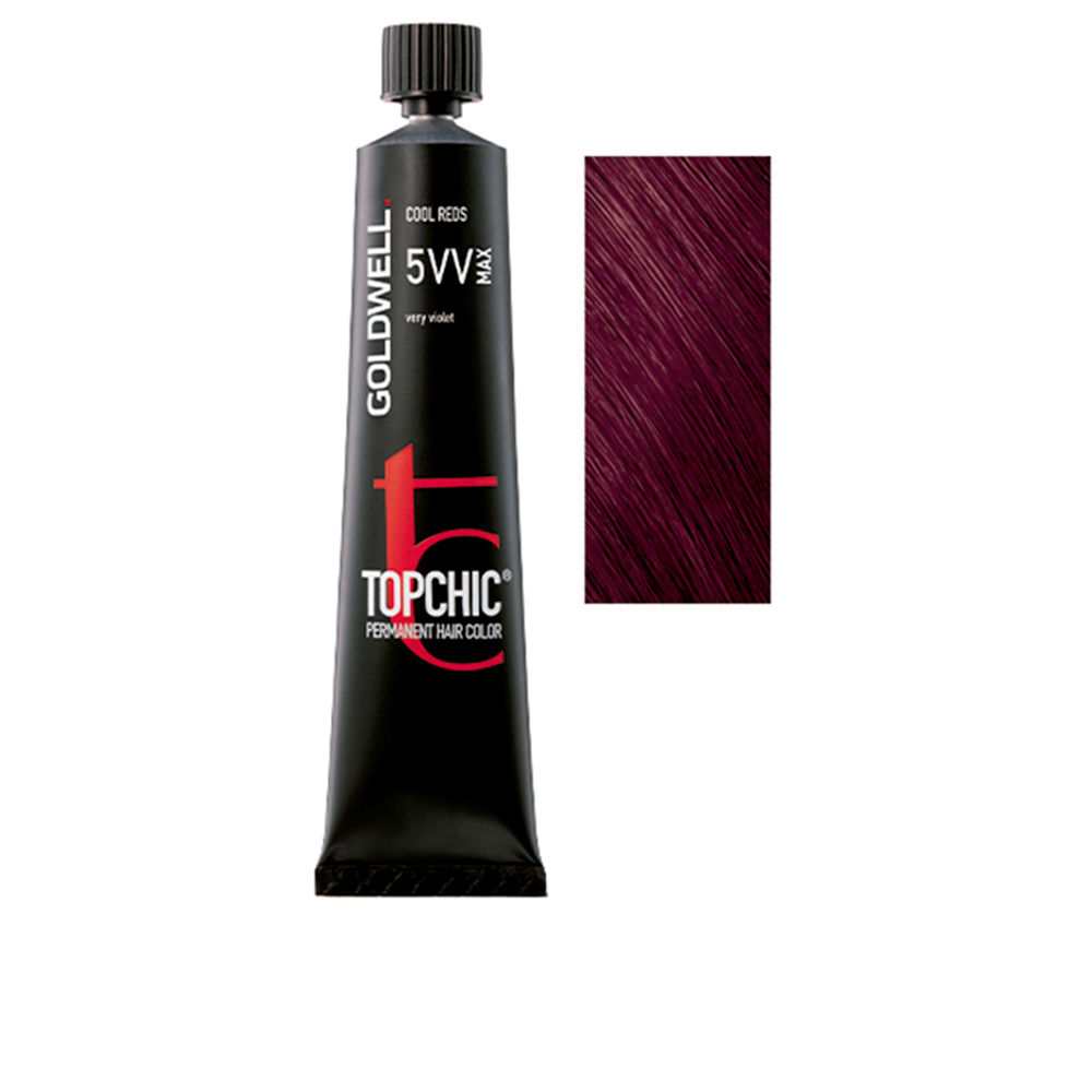 GOLDWELL : TOPCHIC permanent hair color #5VV 60 ml