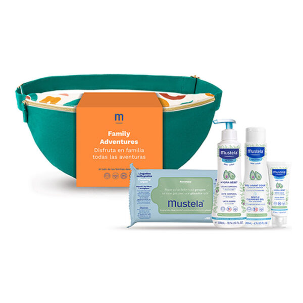 MUSTELA : BANANA BAG FAMILY ADVENTUR TERRACOTA CASE 5 pcs