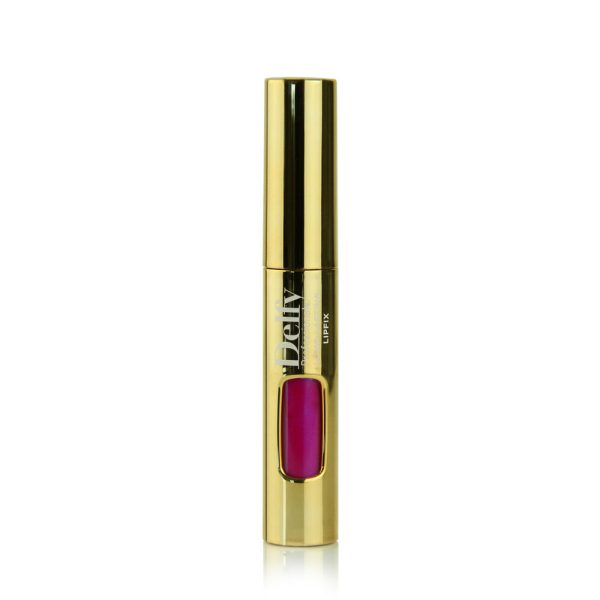 DELFY : LIPFIX GOLD liquid lipstick #fuchsia pink 8 gr
