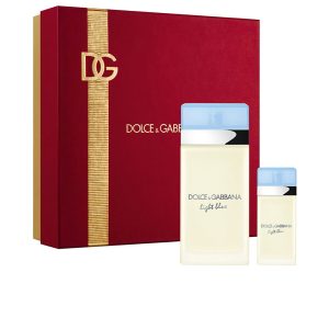 DOLCE & GABBANA : LIGHT BLUE POUR FEMME CASE 2 pcs