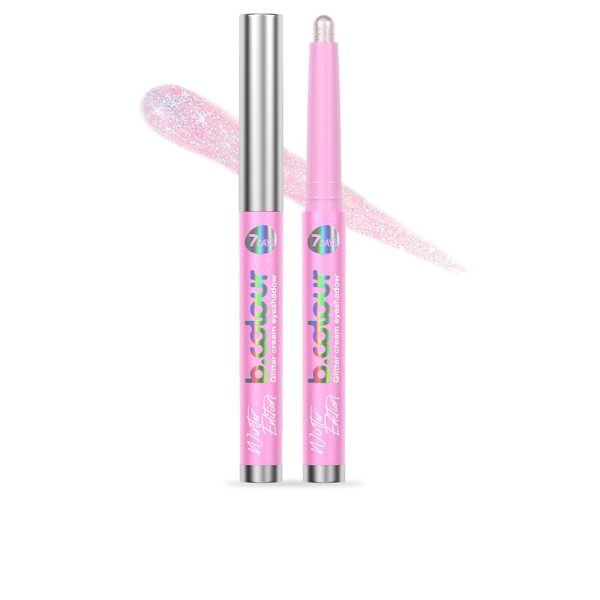 7DAYS : B.COLOUR WE glitter cream eyeshadow #01-prosecco 1.1 gr