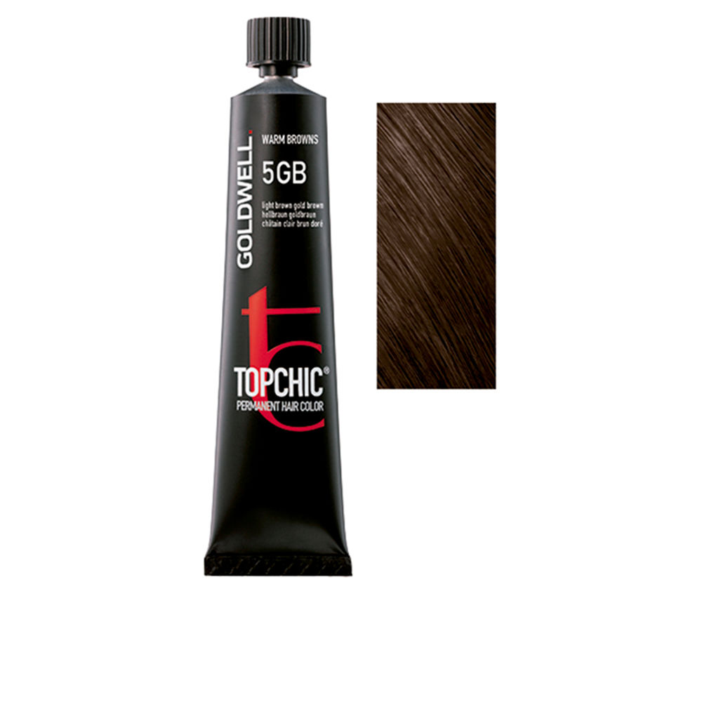 GOLDWELL : TOPCHIC permanent hair color #5GB 60 ml