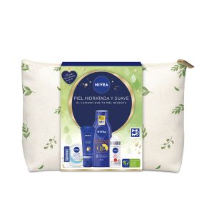 NIVEA : HYDRATED AND SOFT SKIN NEEDLE BAG CASE 5 pcs