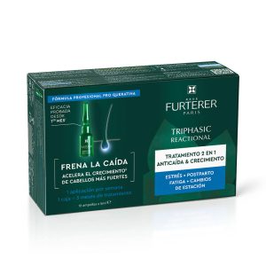 RENE FURTERER : TRIPHASIC REACCIONAL anti-hair loss ritual ampoules 12 x 5 ml
