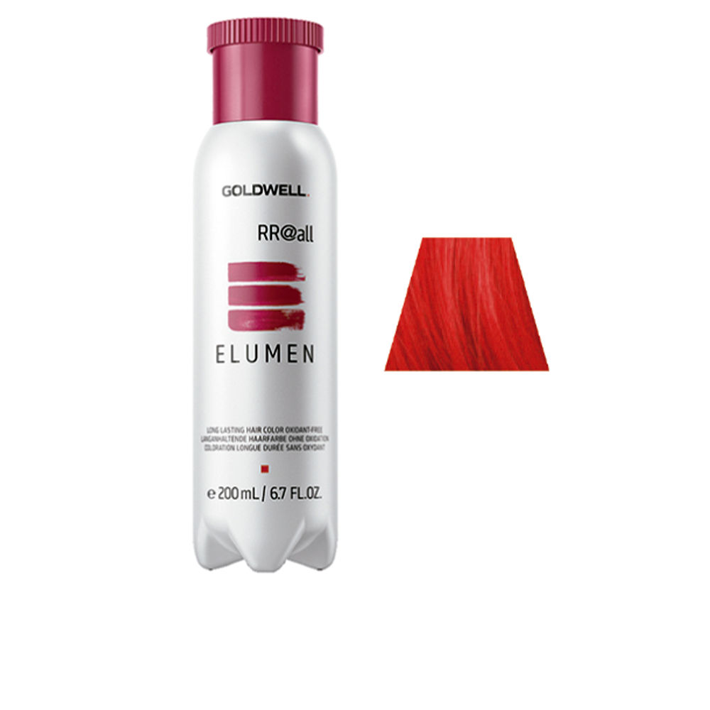 GOLDWELL : ELUMEN long lasting hair color oxidant free #RR@ALL 200 ml