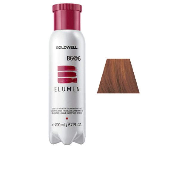 GOLDWELL : ELUMEN long lasting hair color oxidant free #BG@6 200 ml