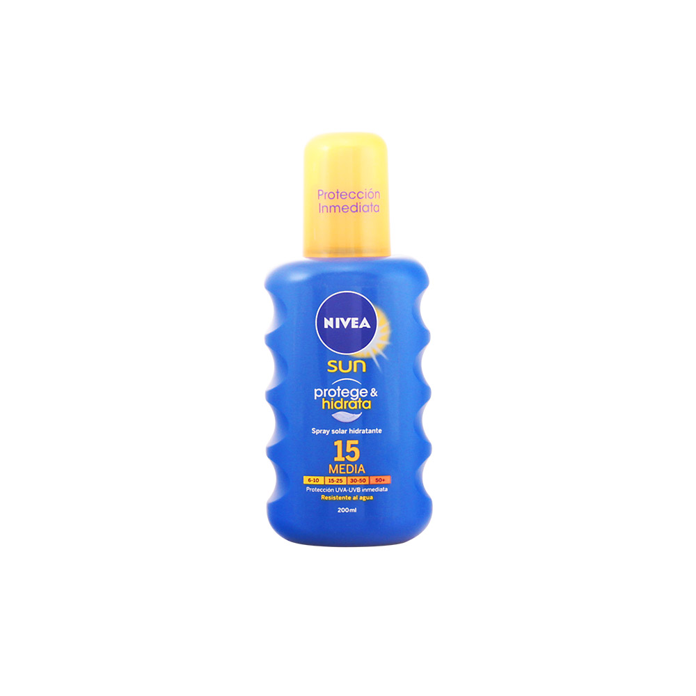 NIVEA : SUN PROTEGE&HIDRATA spray SPF15 200 ml