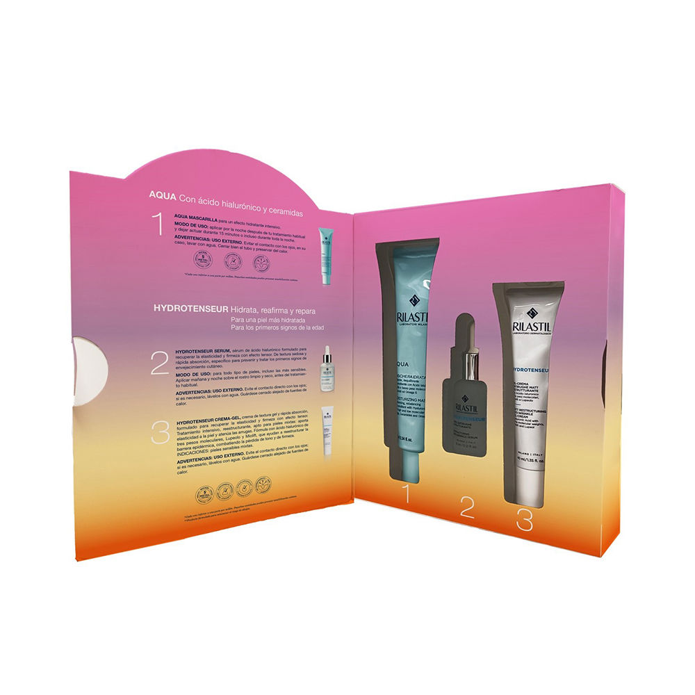 RILASTIL : AQUA MASK NIGHT ROUTINE CASE 3 pcs