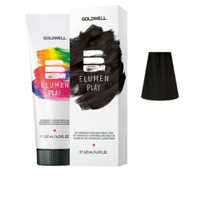 GOLDWELL : ELUMEN PLAY semi permanent hair color oxidant-free #black 120 ml