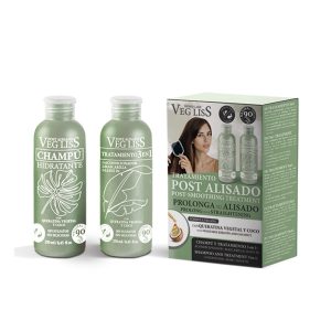 VEG LISS : VEG LISS post straightening vegan shampoo and treatment 3 in 1 2 u