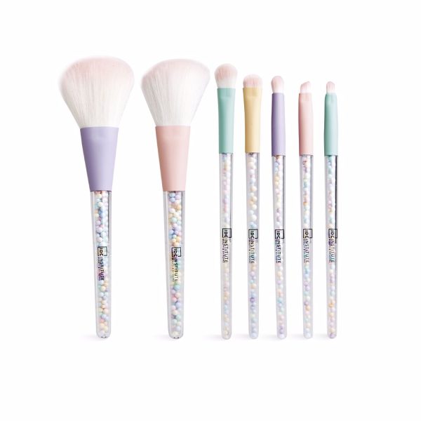 IDC INSTITUTE : CANDY MAKEUP BRUSHES set 7 pz