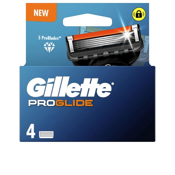 GILLETTE : FUSION PROGLIDE charger 4 refills