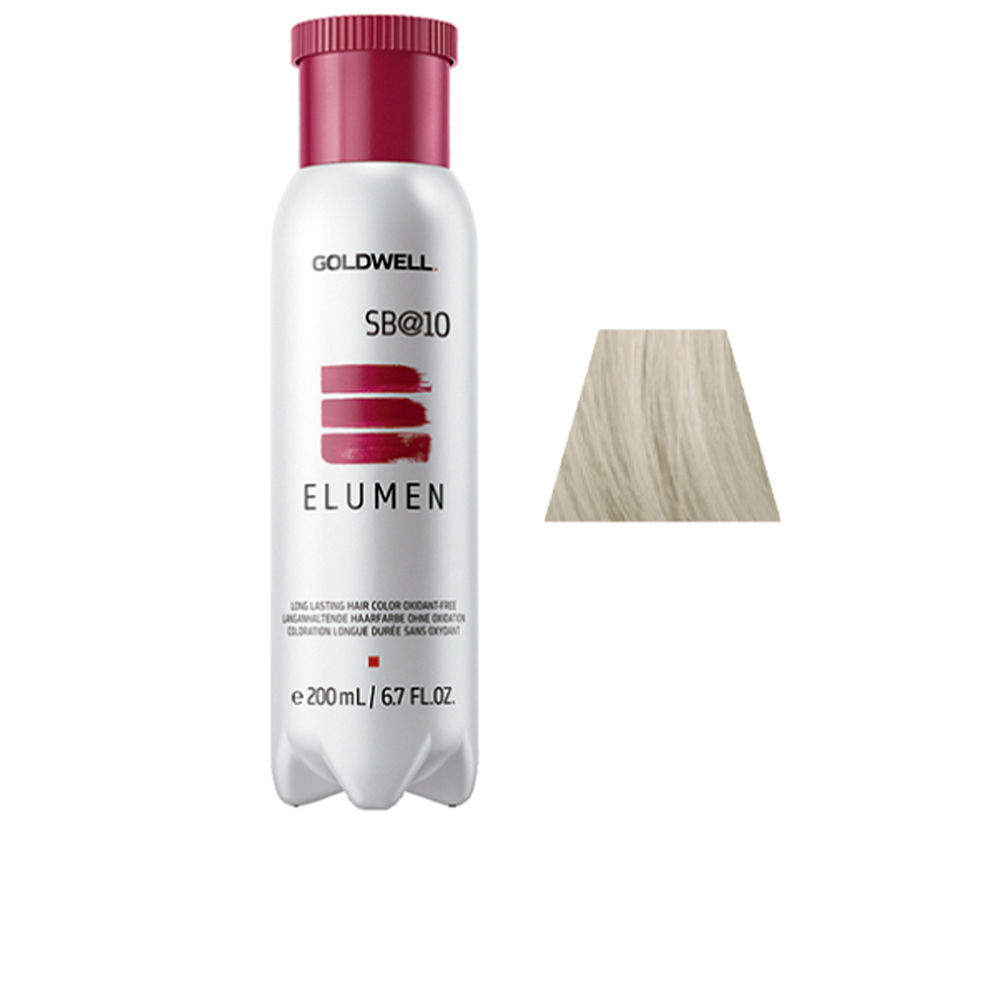GOLDWELL : ELUMEN long lasting hair color oxidant free #SB@10 200 ml