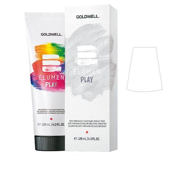 GOLDWELL : ELUMEN PLAY semi permanent hair color oxidant-free #clear 120 ml