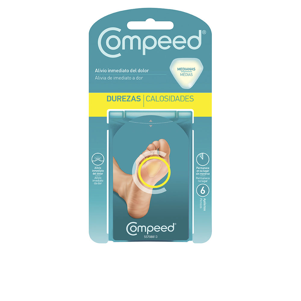 COMPEED : HARDNESS medium 6 dressings