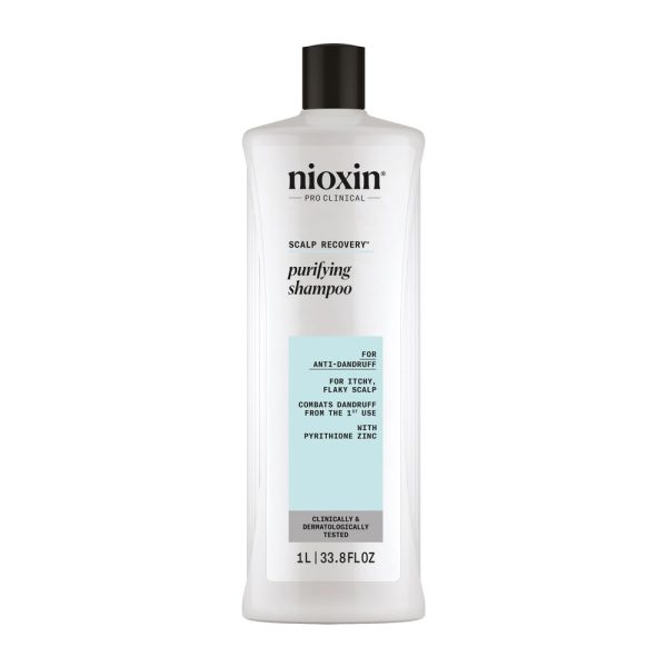 NIOXIN : SCALP RECOVERY - Anti-Dandruff Shampoo - Dry and Itchy Scalp 1000 ml