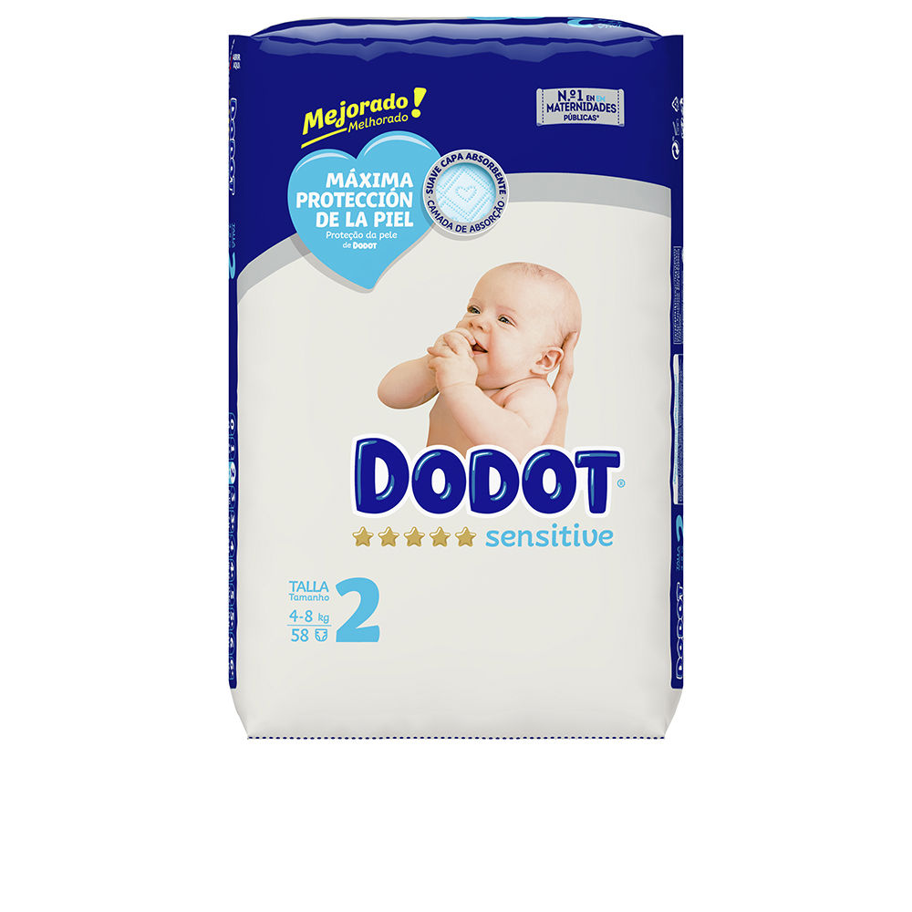 DODOT : DODOT SENSITIVE RN size 2 diapers 4-8 kg 58 u