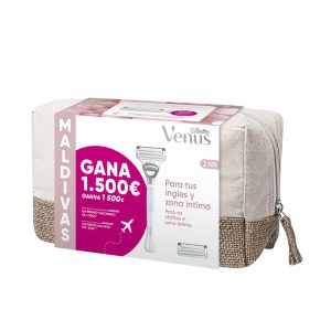 GILLETTE : VENUS INTIMA MALDIVES MACHINE BAG + 2 REFILLS