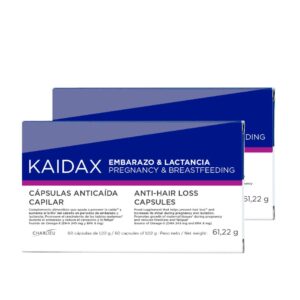 TOPICREM : KAIDAX capsules pregnancy & breastfeeding pack 2 x 60 capsules