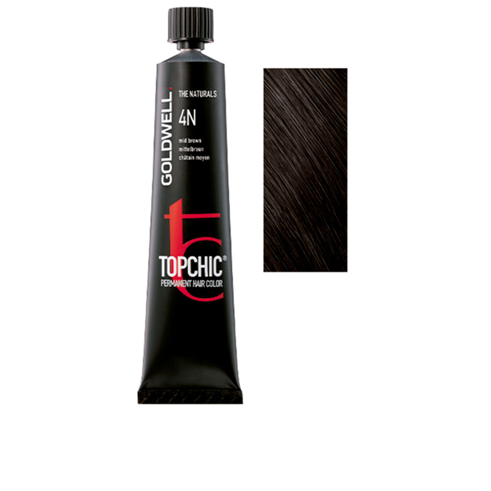 GOLDWELL : TOPCHIC permanent hair color #4N 60 ml