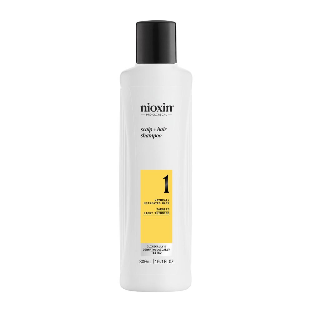 NIOXIN : SYSTEM 1 - Shampoo - Natural Hair with Mild Weakening 300 ml